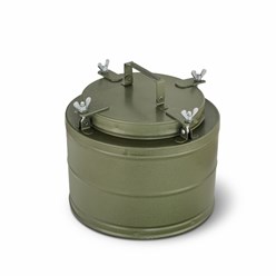 Термос армейский ТГ-6, ТГ-9. Термос для еды с широким горлом металлический с колбой из нержавеющей стали емкость 6,9 литров. www.torg-snab.com