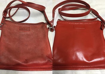 Покраска кожаных сумок.
Обновление цвета, реставрация, перекраска в другой цвет, придание новизны.