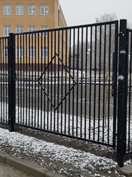 Металлические заборы