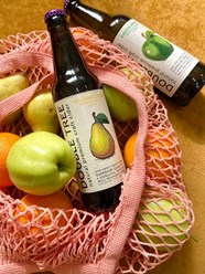 Сидр яблочный полусухой и грушевый Double Tree