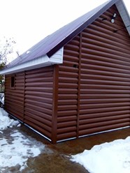 Блок хаус двухпереломный акриловый Альта-Профиль