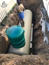 Установка газовой емкости