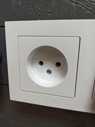 Розетка 1м без заземления 16А белая AtlasDesign ШнайдерЭлектрик