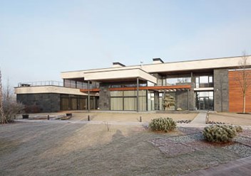 Проект загородного дома "Hampton house"