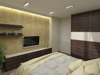 Золотая Спальня в квартире