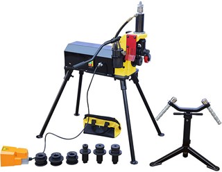 Гидравлический желобонакатный станок для накатки желобков на трубах GruvMaster RG-2Х