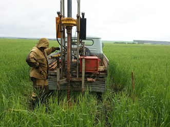 Бурение скважин для разрешения на строительство