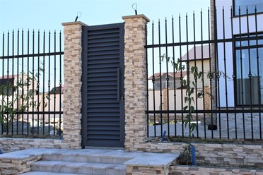 Калитка жалюзи гамма