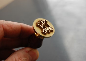 Знак мастера клеймо для выжигания на дереве