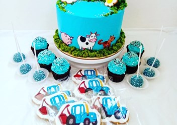 Детский тортик и кэнди бар