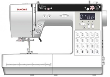 Новая модель компьютерной швейной машины Janome ArtDecor 7180 подойдёт для всех любителей шитья. Горизонтальный челнок , петля автомат , 80 операций , нитевдеватель , позиционирование иглы , регулиров