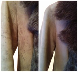 Всегда приятно возвращать вторую жизнь таким вещам - дубленочка ДО и ПОСЛЕ. Приходите, и мы сотворим чудо и свашей дубленочкой тоже!