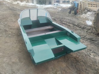 Полипропиленовая лодка Ресурс 400ДС