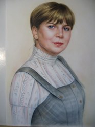 Женский портрет, 40-60см.