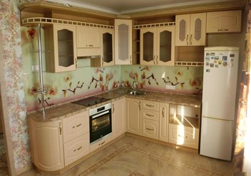 Угловые кухни на заказ в Барнауле 252-031