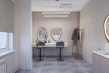 3d-визуализация салона красоты