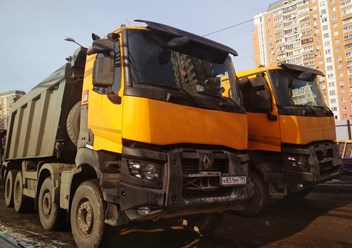 САМОСВАЛЫ  RENAULT K 440 8X4 компании СФ Техоптимум