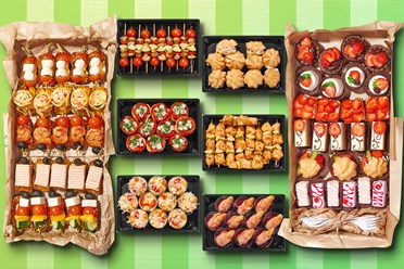 Фуршетные наборы еды от кейтеринговой компании Delivery Food