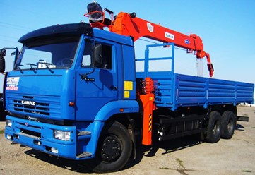 Спецтехника в аренду - КАМАЗ 65117 с КМУ (манипулятор)  и др.