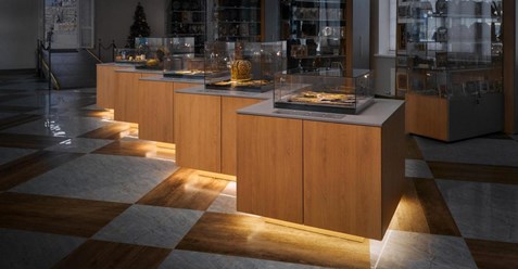 Народный музей в Торжке, экспозиция «Золотное шитье XIX век»