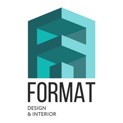 Обновленный логотип дизайн студии FORMAT