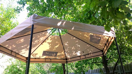 Зонт шестигранный ( каркас клиента) Печать: сублимация