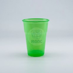 код 11041 Купить одноразовый стаканчик 500 мл, одноразовый стаканчик 500 мл, цена одноразовый стаканчик, одноразовая посуда опт, производитель одноразовой посуды, купить зеленый одноразовый стаканчик