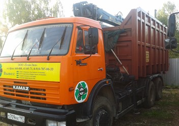 Ломовоз - вывоз КГО, строительного мусора, снега. Грузоподьемность до 10 т., объем кузова 27м3