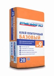 Плиточный клей №9