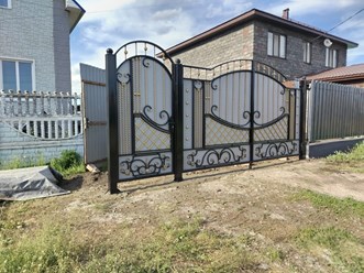 Мечтаете о кованых воротах? Теперь это доступно! 💰 Рассрочка и кредит, высокое качество и выгодные цены. #КованыеВорота #Рассрочка #ВыгодноеПредложение