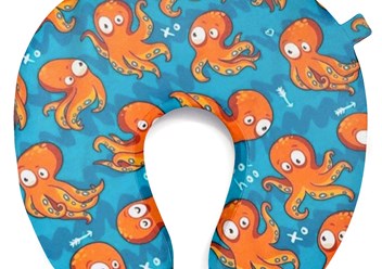 Подушка для путешествий - Осьминоги https://travel-pillow.ru/osminogi