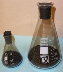 Образцы углеродных сорбентов для очистки газов и воды