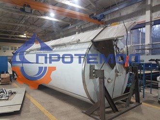 Резервуар ОХР вертикальный. Резервуары ОХР предназначены для хранения молока и молочных продуктов, охлажденных до 4-8°С в течение 24 часов на предприятиях молочной промышленности.