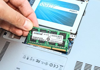 Апгрейд (модернизация) ноутбуков, добавить памяти, установить SSD диск
