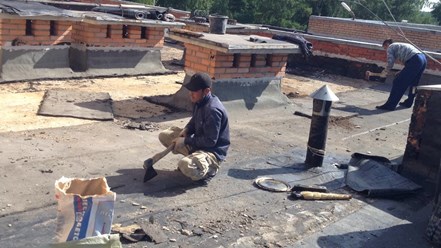 демонтаж кровельного покрытия