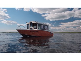 Алюминиевый катер Тактика 6,0 Cabin