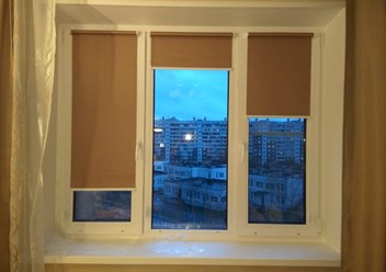 Кассетные роллайты на окна-ткань блэкаут
