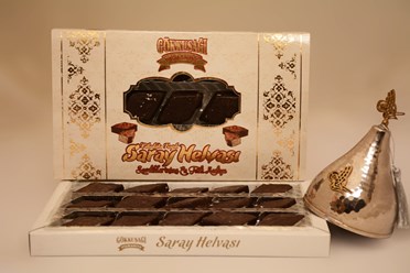 320 гр  Дворцовая Халва Пишмание с шоколадом 24 шт