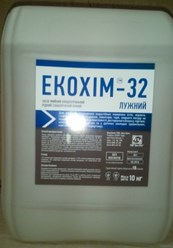 Низкощелочное пенное моющее средство для мытья любых поверхностей и оборудования Экохим 32, 10кг, 355 грн
