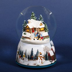 Стеклянный шар со снегом &quot;Почта Деда мороза&quot;