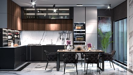 Project "Supreme" - дизайн апартаментов 100 м2 в Хабаровске. Студия дизайна интерьеров INGAIN