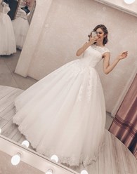 пышное свадебное платье