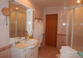 Душевая кабина в номере Люкс