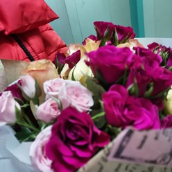 #розы #букет