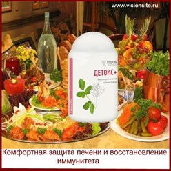 ДЕТОКС+ Очищение организма на клеточном уровне, укрепление иммунитета https://visionsite.ru/katalog-vision/