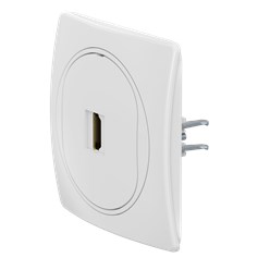 Розетка скрытой установки CADUCEUS ALING EON с модулем Keystone HDMI тип A-A