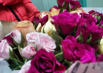 #розы #букет