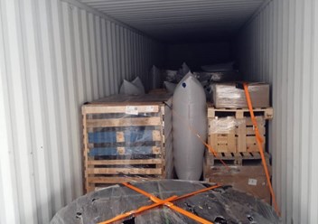 Доставка запчастей для спецтехники и Турции Силиври через Новороссийск в Москву