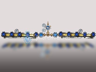 Рампа перепускная на 10 баллонов