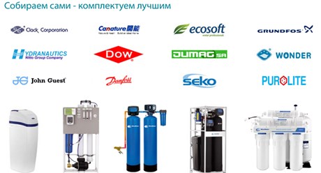 Оборудование для очистки воды в Коломне и районе.